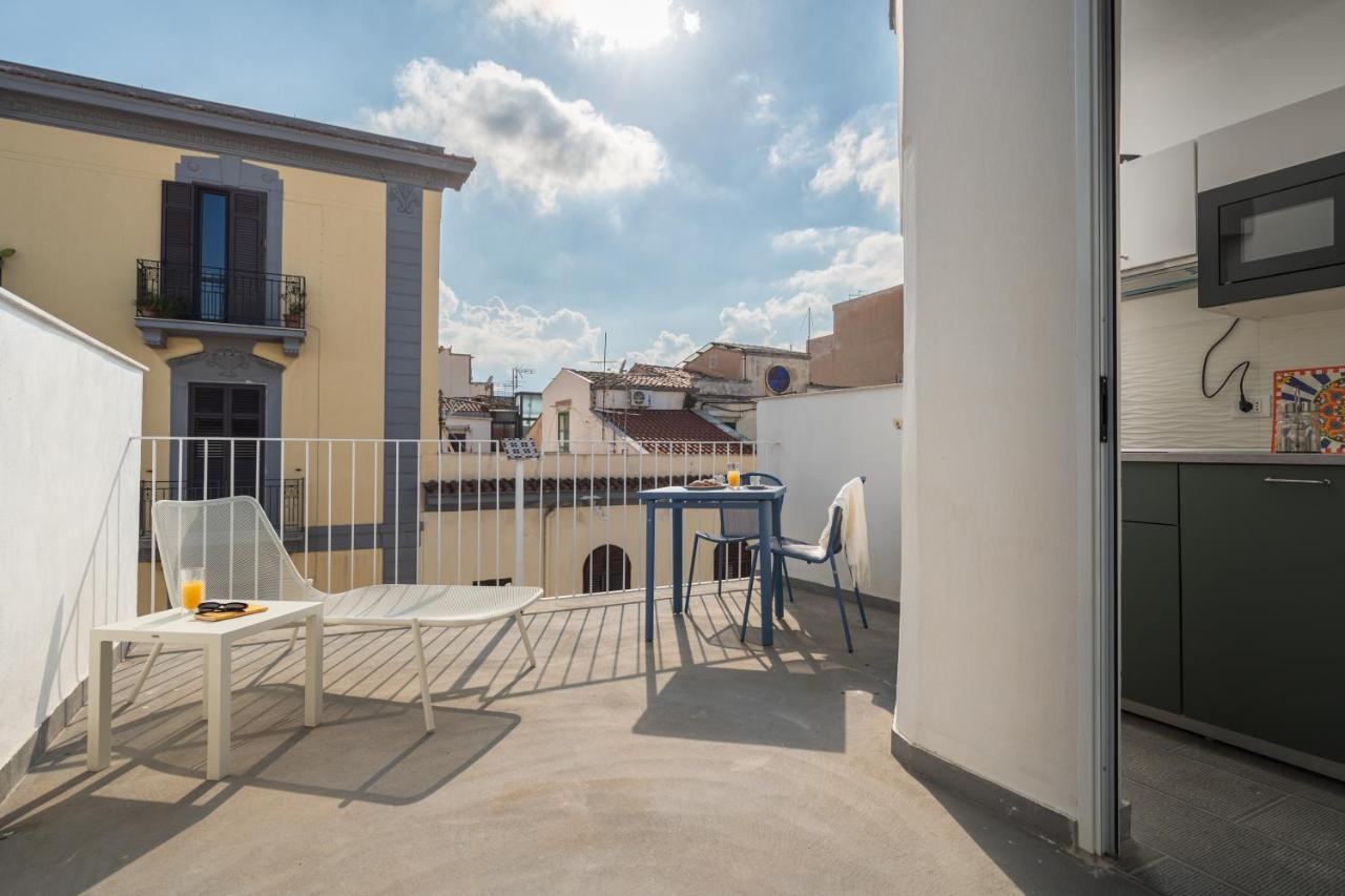 Attico 37 - Suite Con Terrazza Privata E Cucina Palermo Dış mekan fotoğraf